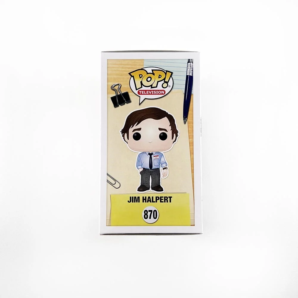 John Krasinski — John Krasinski The Office Jim Autographed Signed Funko Pop Authentic BAS COA, image 2