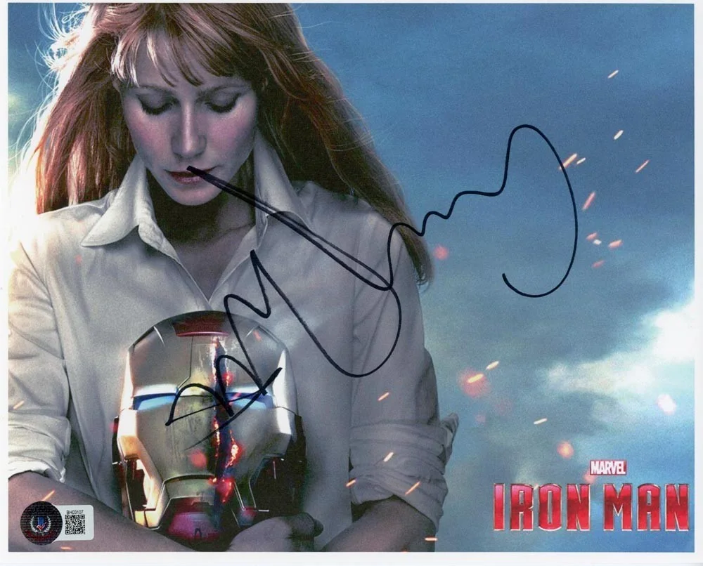 Gwyneth Paltrow — Gwyneth Paltrow Iron Man Autographed Signed 8x10 Photo Authentic Beckett BAS COA