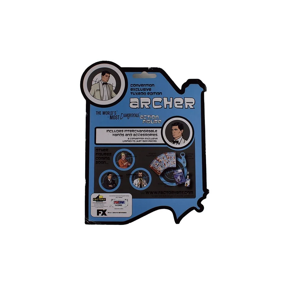 H Jon Benjamin — H. Jon Benjamin Archer Signed Action Figure Certified PSA/DNA COA, image 2