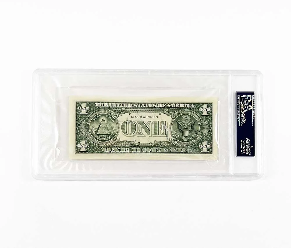 Cate Blanchett — Cate Blanchett Autographed Signed Dollar Bill Certified Authentic PSA/DNA COA, image 2