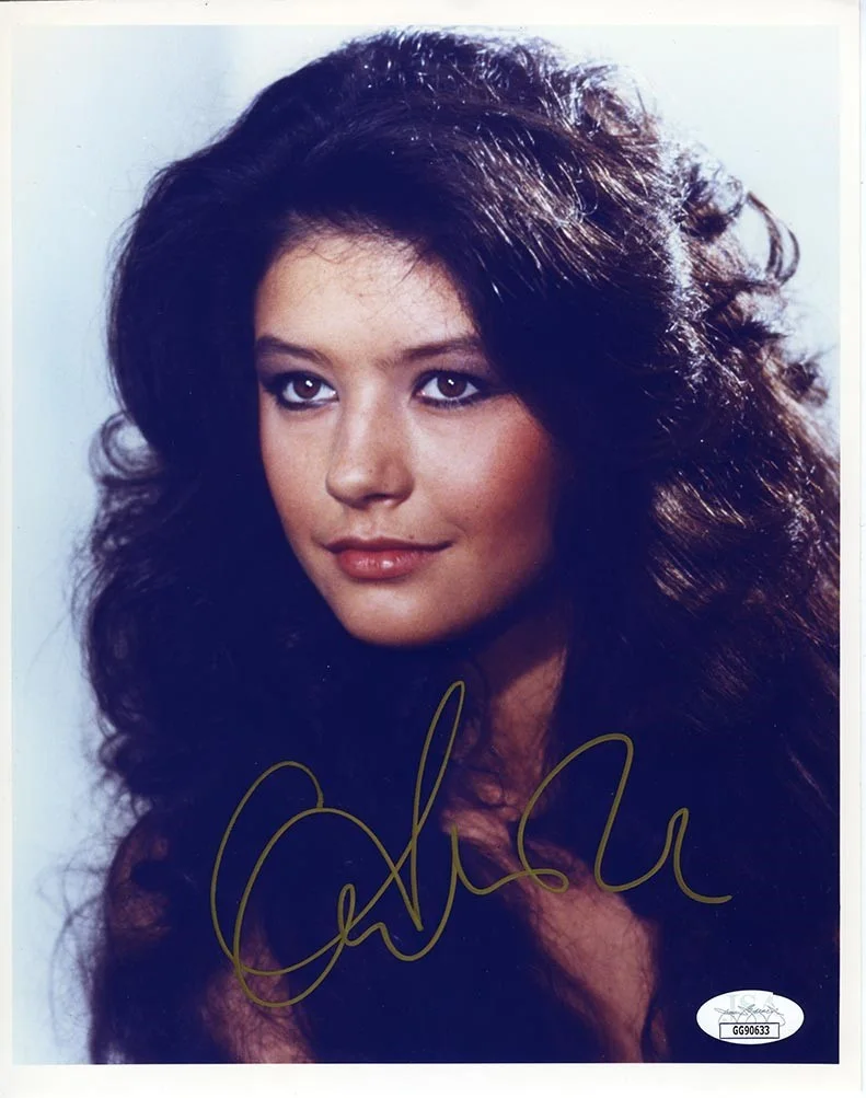 catherine zeta-jones — Catherine Zeta-Jones Young Autographed Signed 8x10 Photo Authentic JSA COA