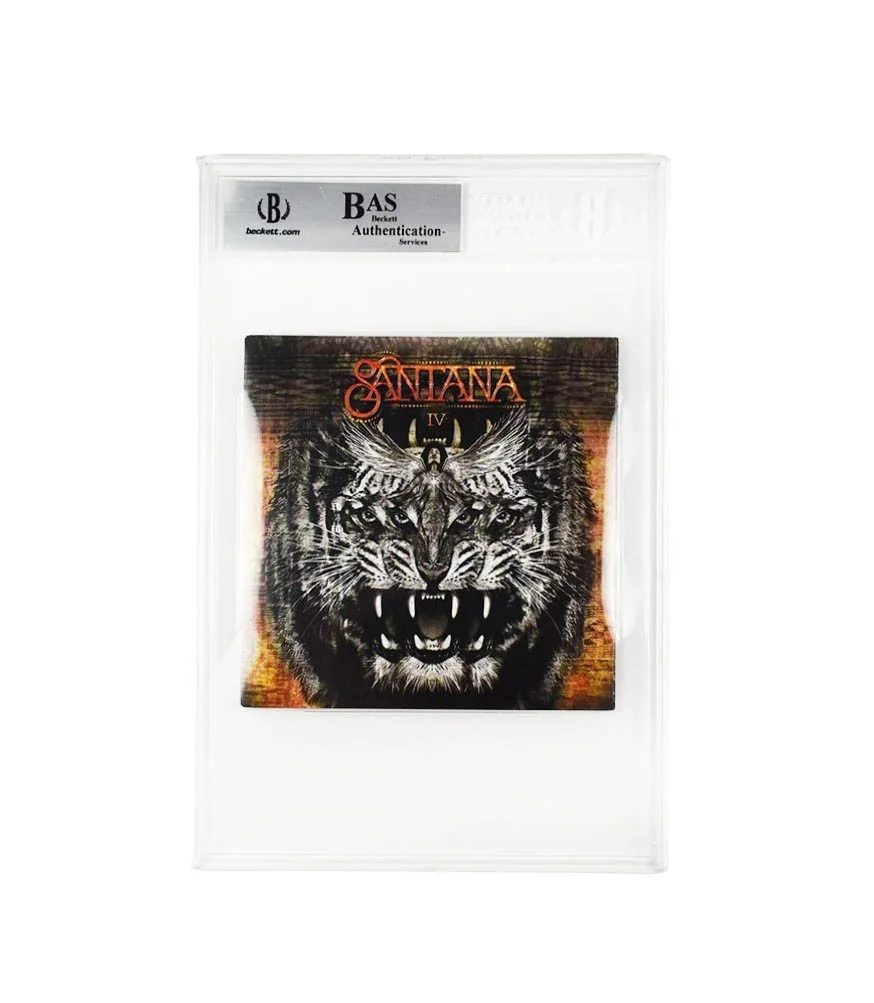 Carlos Santana Autographed Signed CD Encapsulated Beckett Authentic BGS BAS COA, image 2