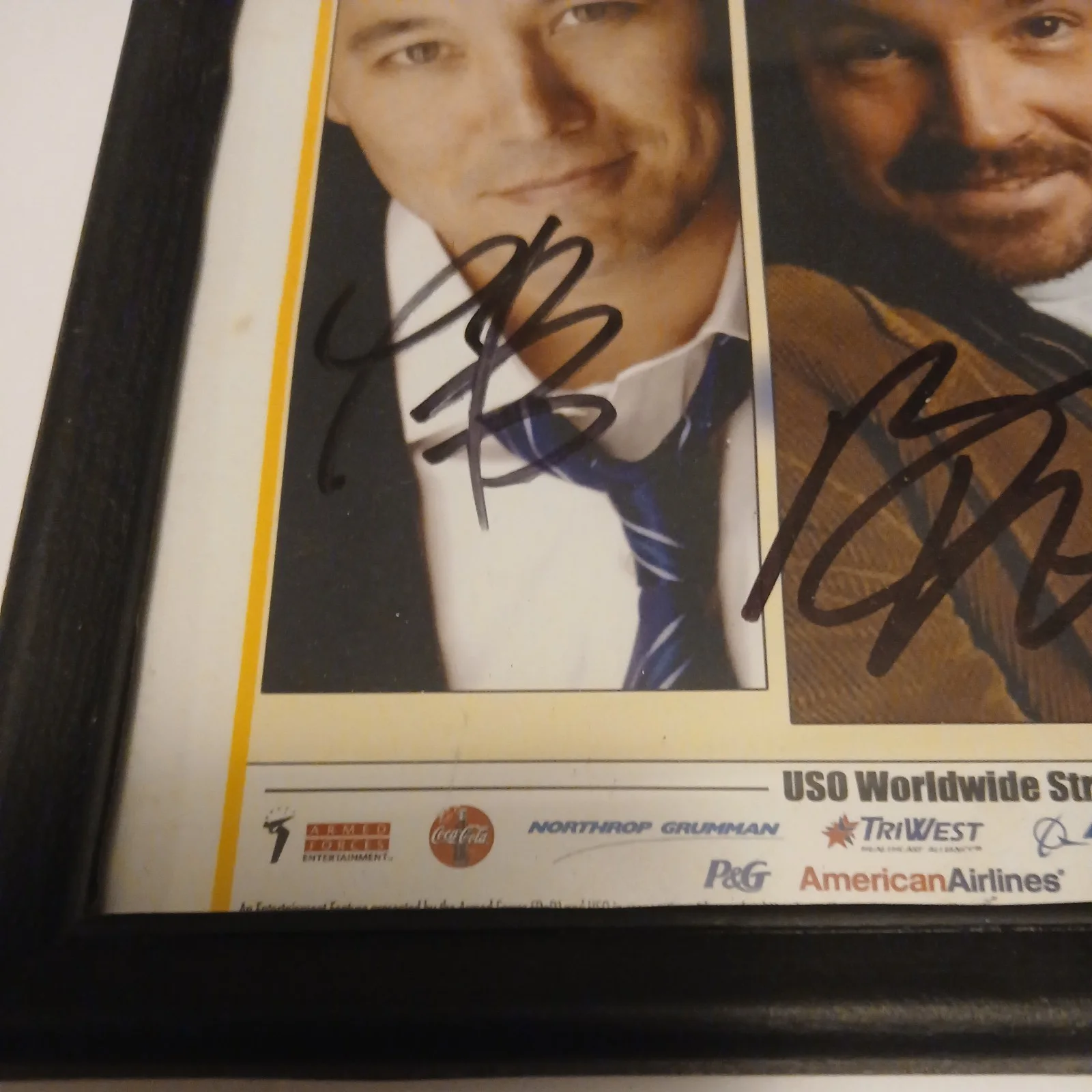 USO Comedy Tour Until Every One Comes Home Steve Byrne Ryan Dalton Peter Signed, изображение 2