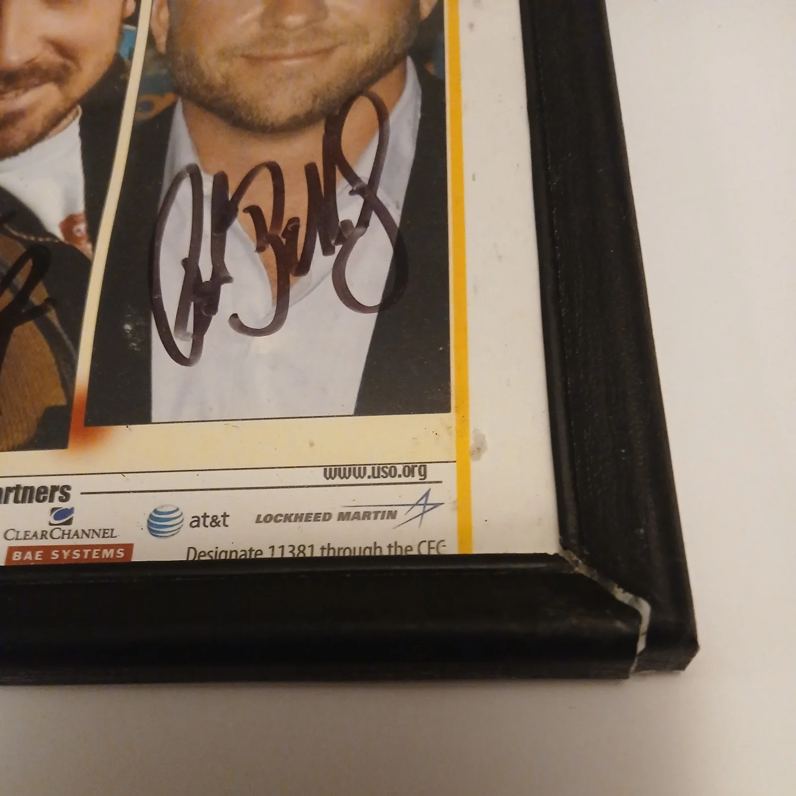 USO Comedy Tour Until Every One Comes Home Steve Byrne Ryan Dalton Peter Signed, изображение 5