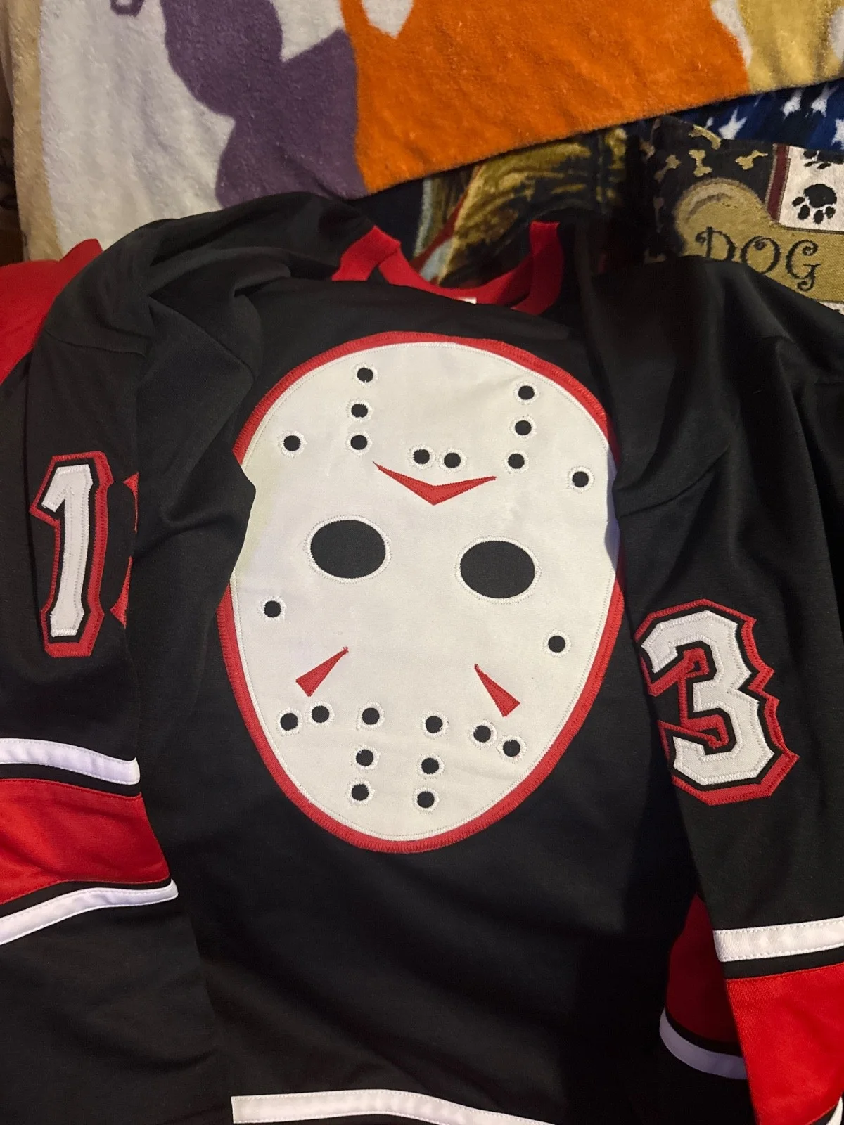 Ari Lehman — signed jason voorhes jersey, image 4