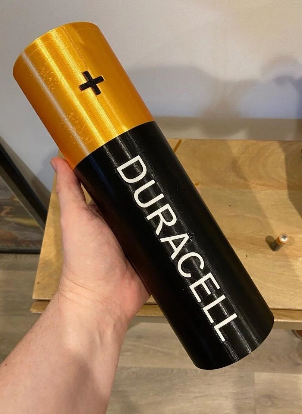 Giant Duracell Battery - 3D Printed Replica Power Cell Storage Container, image 2