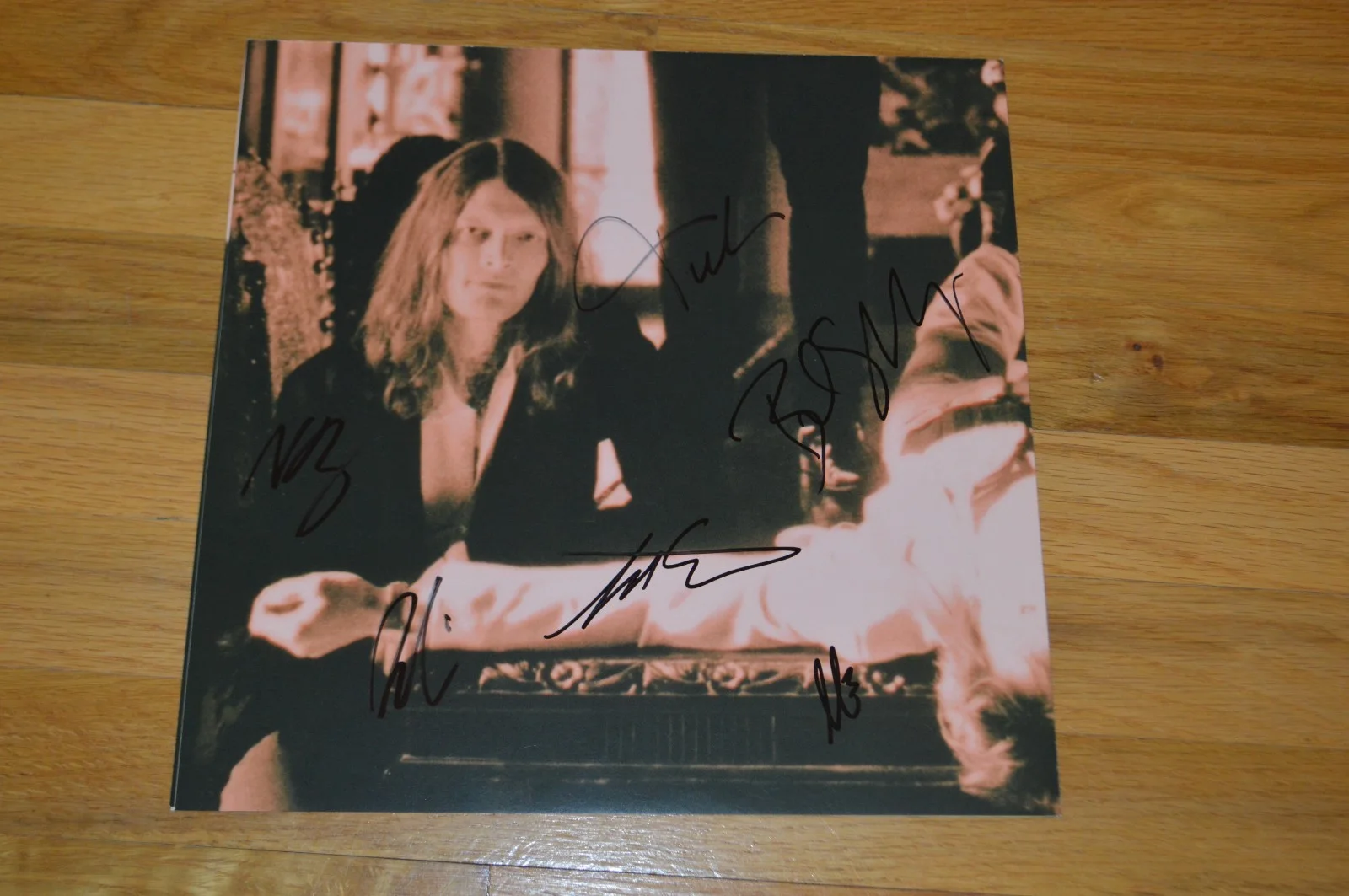 Cage The Elephant ~ Entire Band Signed "Neon Pill" LP Insert AUTOGRAPH Hologram, image 4