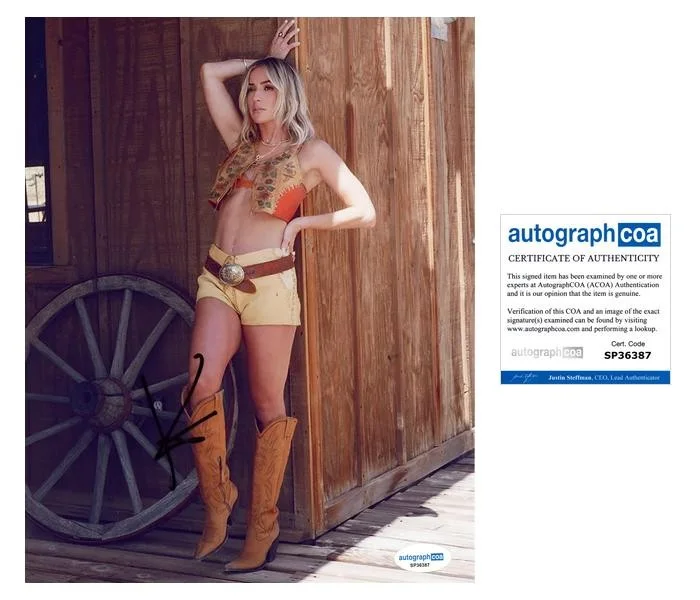 Kristin Cavallari — Kristin Cavallari "The Hills" AUTOGRAPH Signed Autographed 8x10 Photo H ACOA