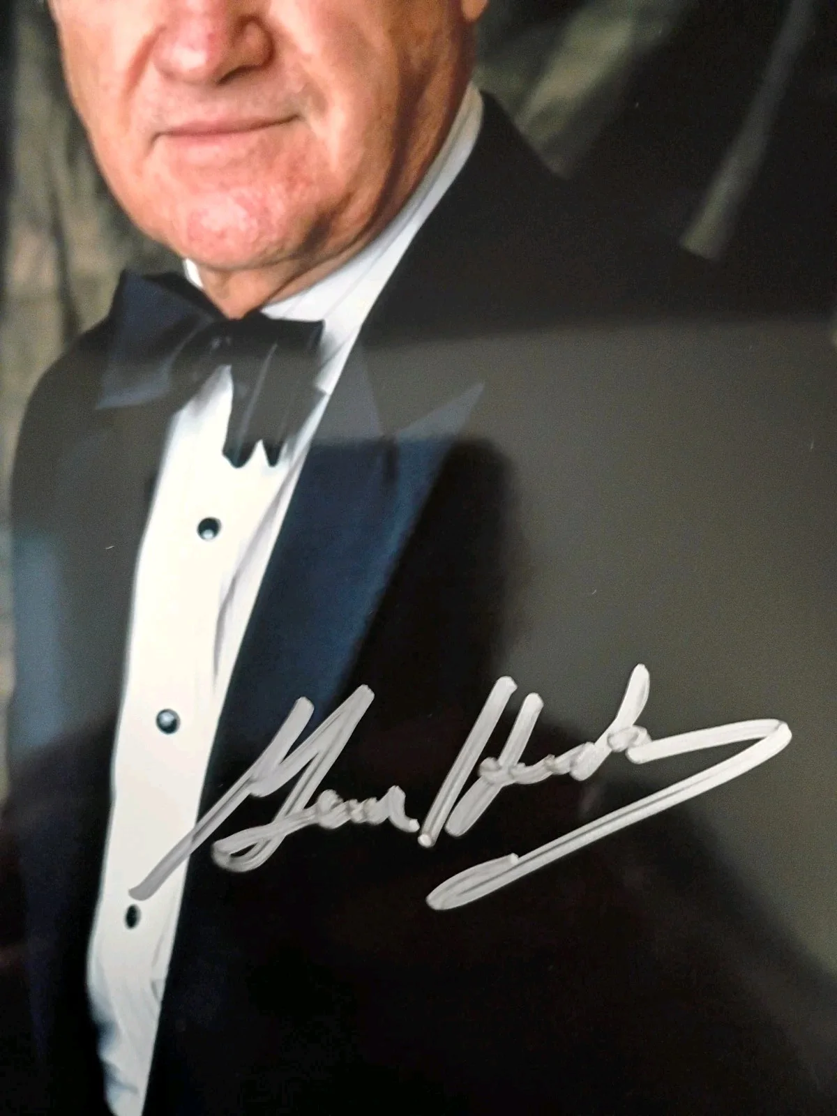 Gene Hackman — Gene Hackman Superman Signed 8x10 COA W/Matching Numbered Sticker, image 3