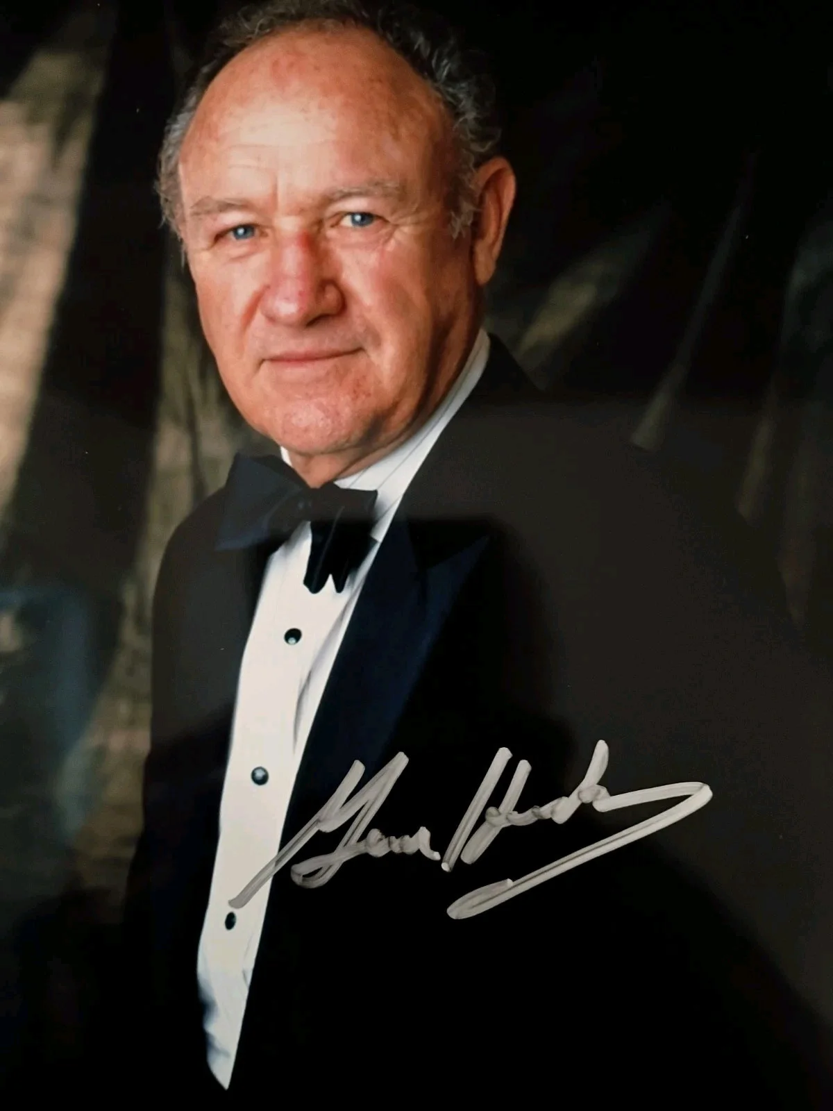 Gene Hackman — Gene Hackman Superman Signed 8x10 COA W/Matching Numbered Sticker, image 4