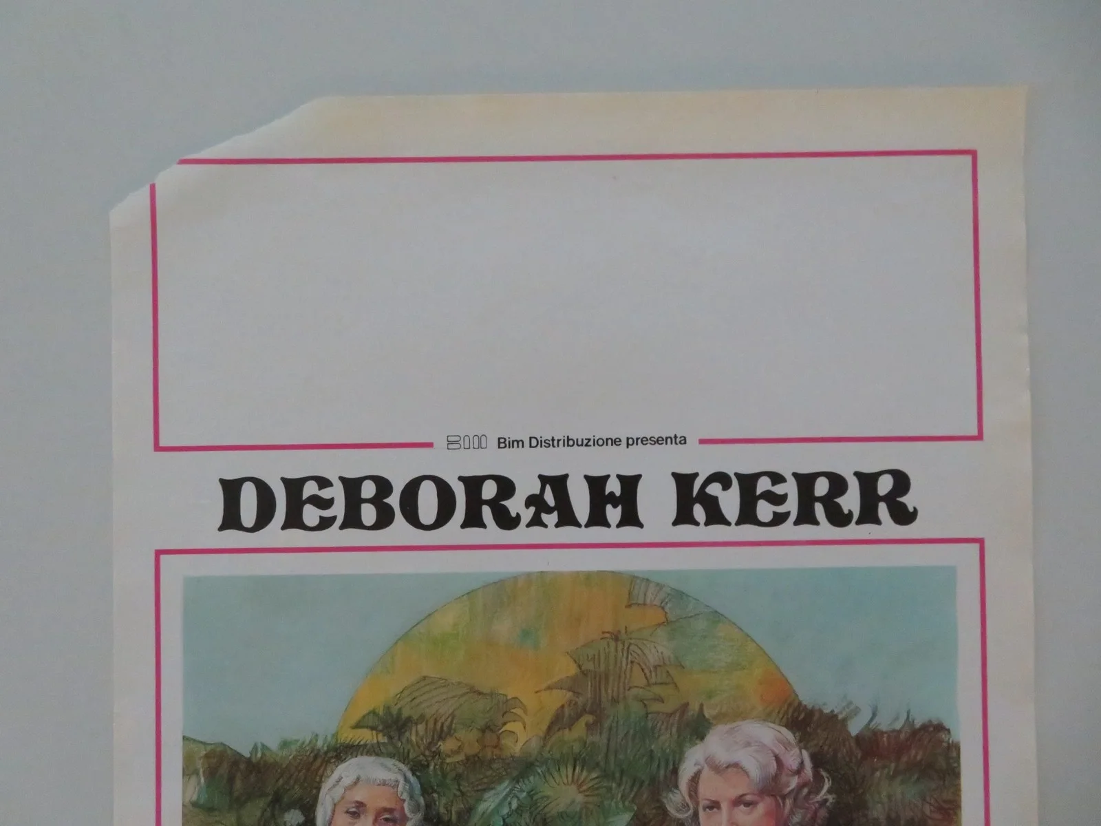 THE ASSAM GARDEN ITALIAN LOCANDINA POSTER DEBORAH KERR MADHUR JAFFREY 1985, изображение 2