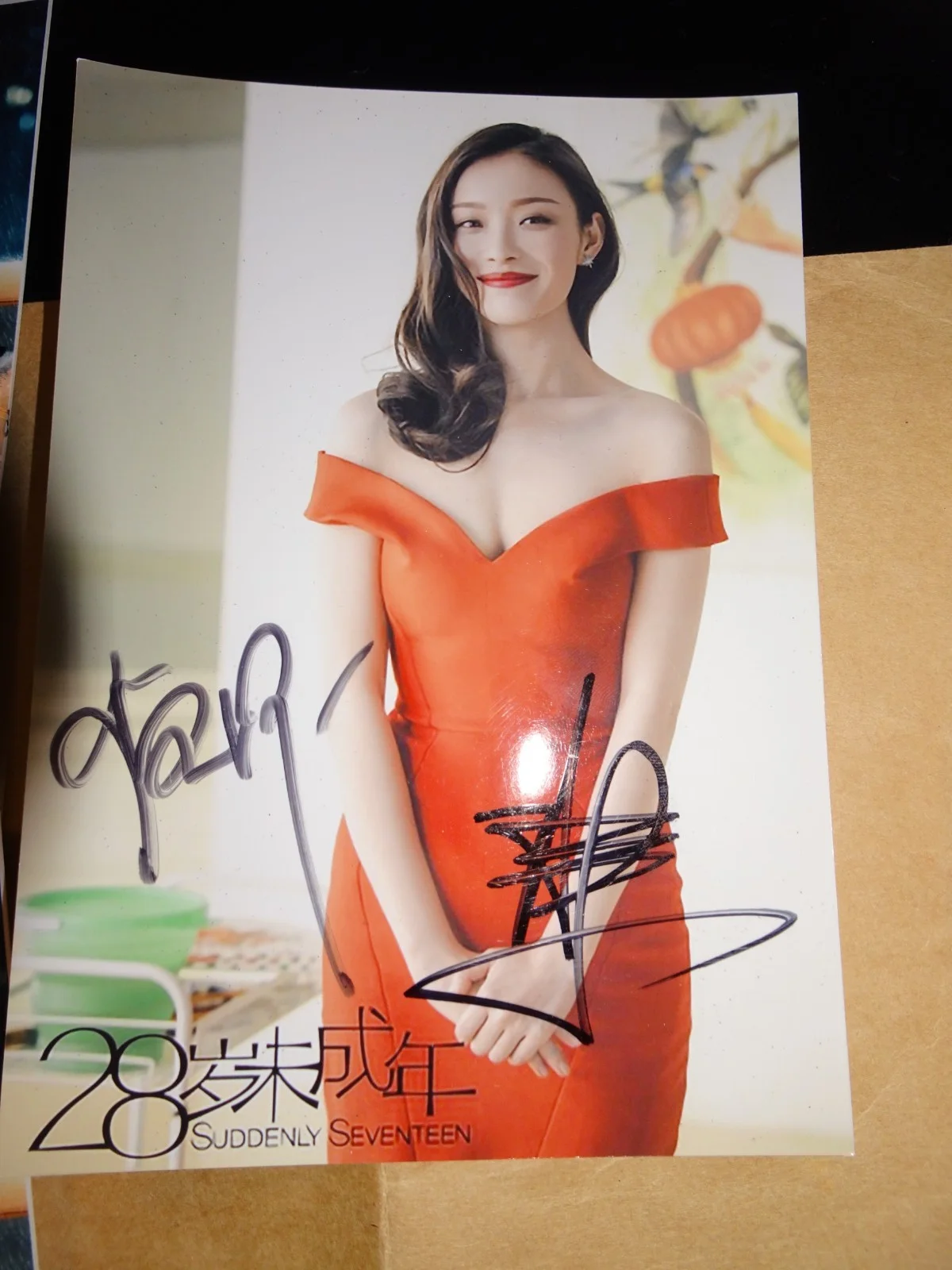 28 Suddenly Seventeen Photo Lot - Ni Ni - Ma Su - Signed 28岁未成年 倪妮 马苏 签- 宣传照合集, изображение 5