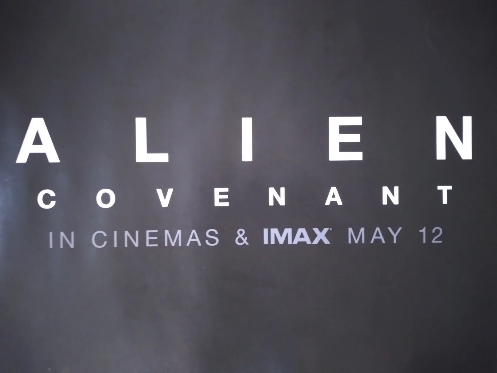 Alien: Covenant original movie 2017 poster UK quad, image 4
