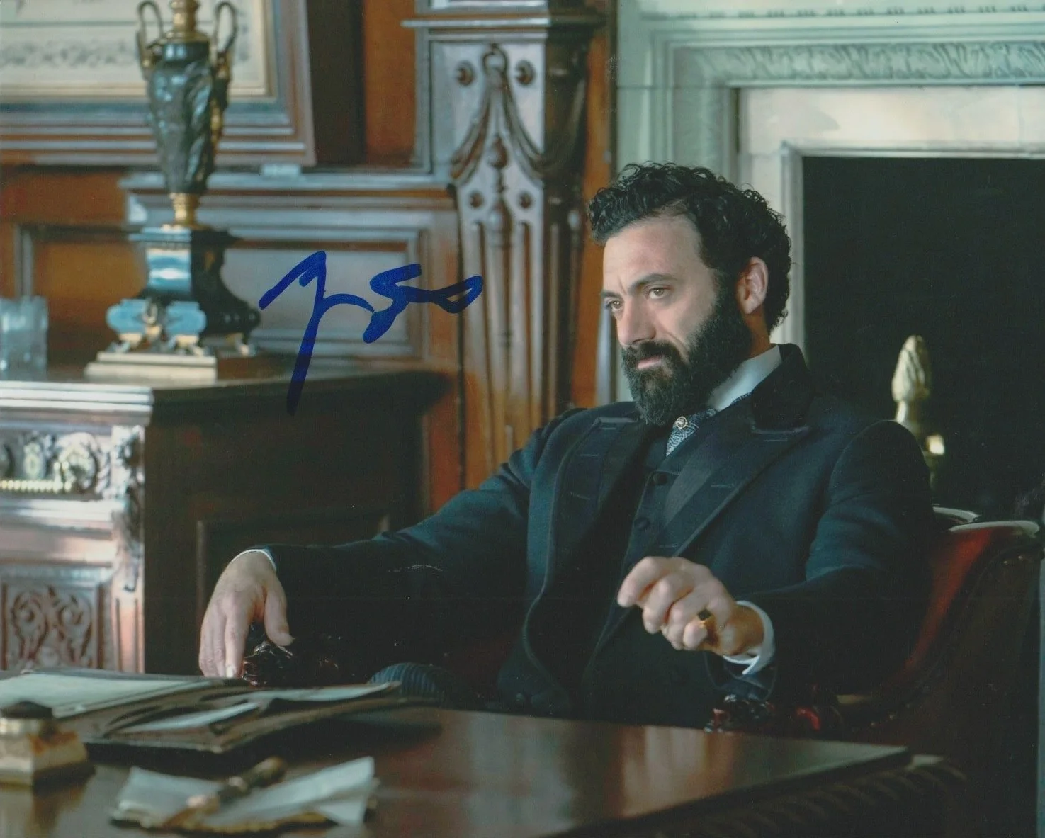 Morgan Spector — Morgan Spector signed The Gilded Age 8x10 photo