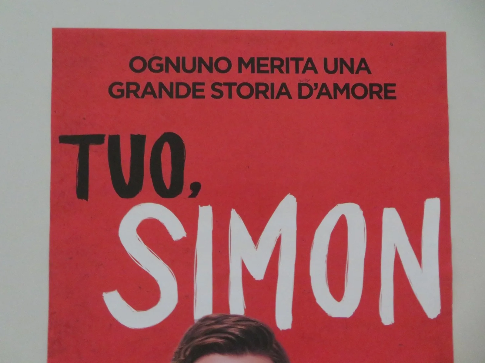 LOVE, SIMON ITALIAN LOCANDINA POSTER NICK ROBINSON JENNIFER GARNER 2018, image 2
