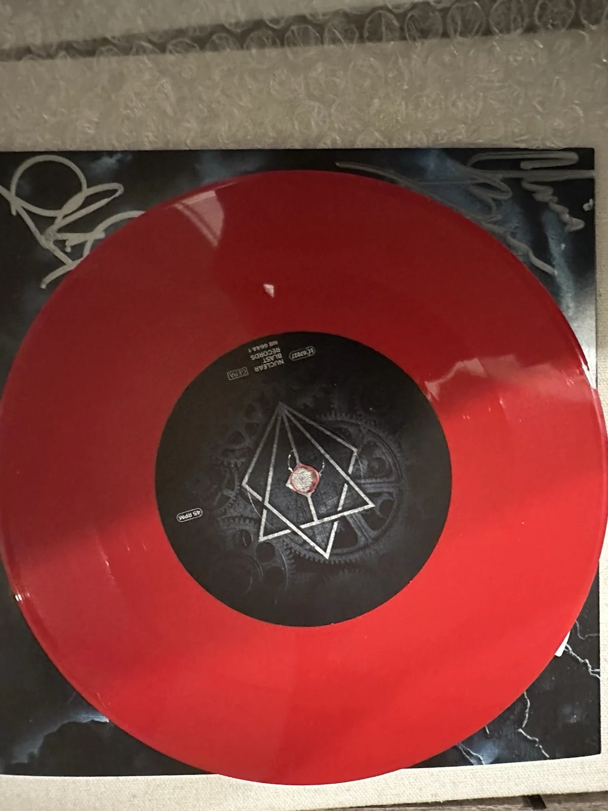 IN FLAMES State Of Decay AUTOGRAPHED RED LP VINYL Limited to 3,000 Rare, изображение 5