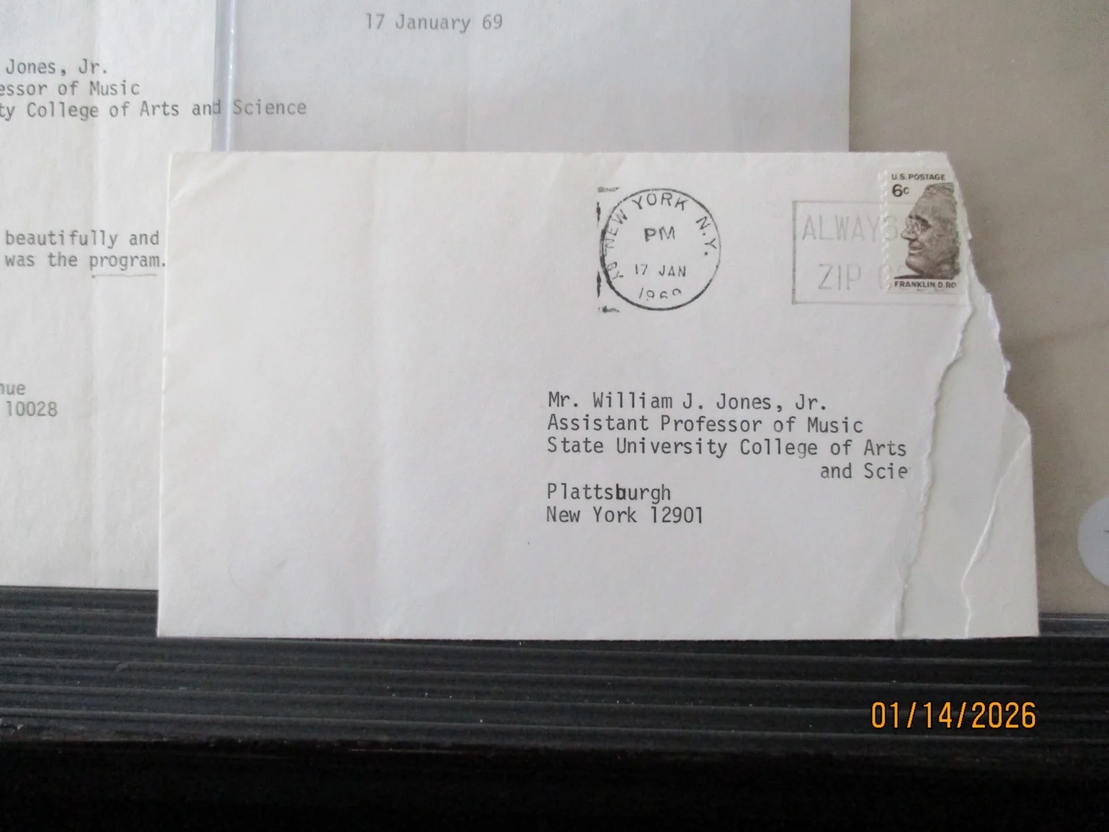 LEOPOLD STOKOWSKI SIGNED PHOTO- PERSONAL LETTER to me-2 programs, image 4