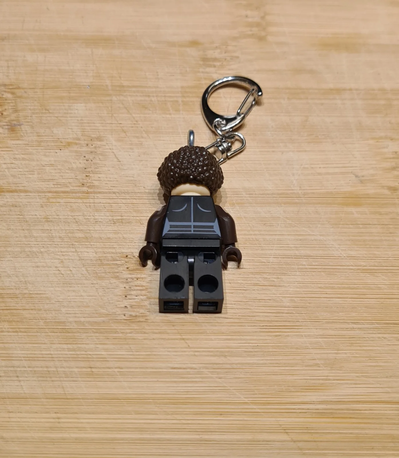 LEGO CUSTOM DEADPOOL 2 DOMINO MINIFIGURE KEYCHAIN KEYRING, image 2