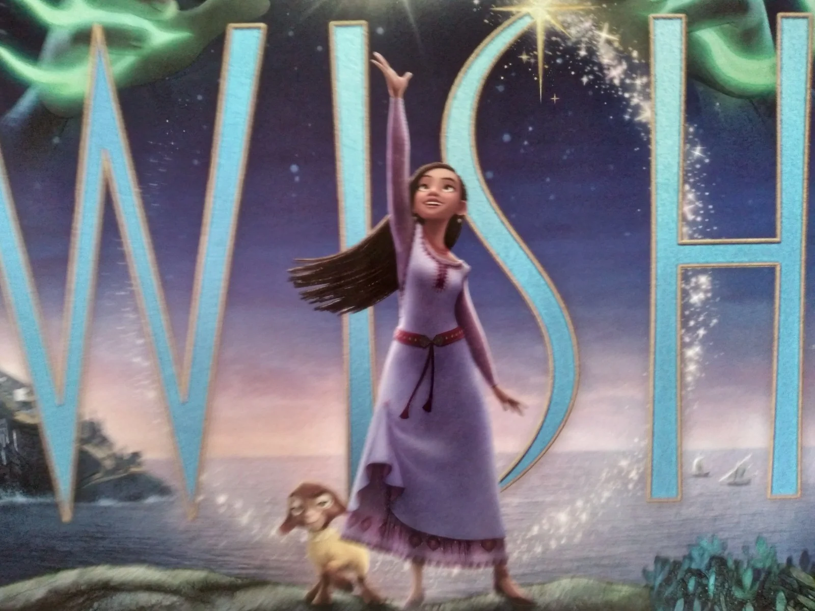 Wish original movie 2023 poster UK quad, image 2