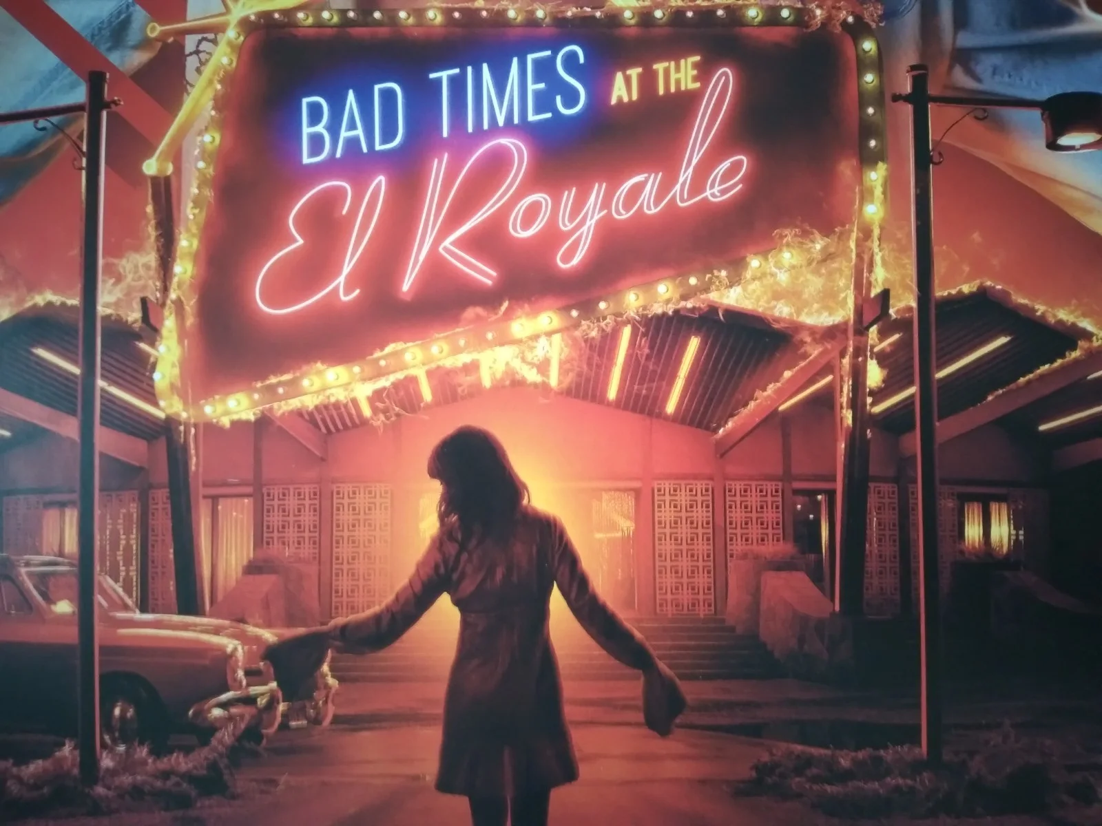 Bad Times at the El Royale original movie 2018 poster UK quad, изображение 3