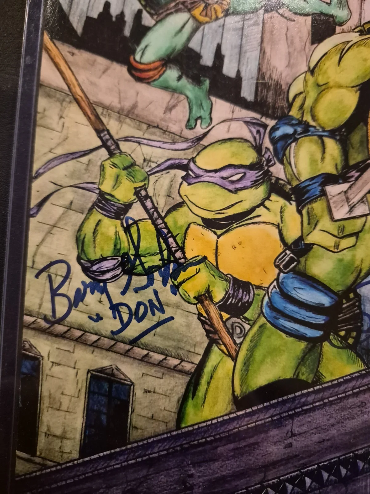 Teenage Mutant Ninja Turtles 1987 Voice Actor Autographs. Beckett Certificate., image 4