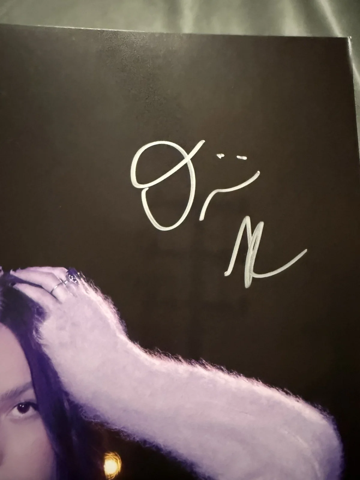 Olivia Rodrigo Signed Autograph Guts Vinyl Insert *Read Desc, image 3