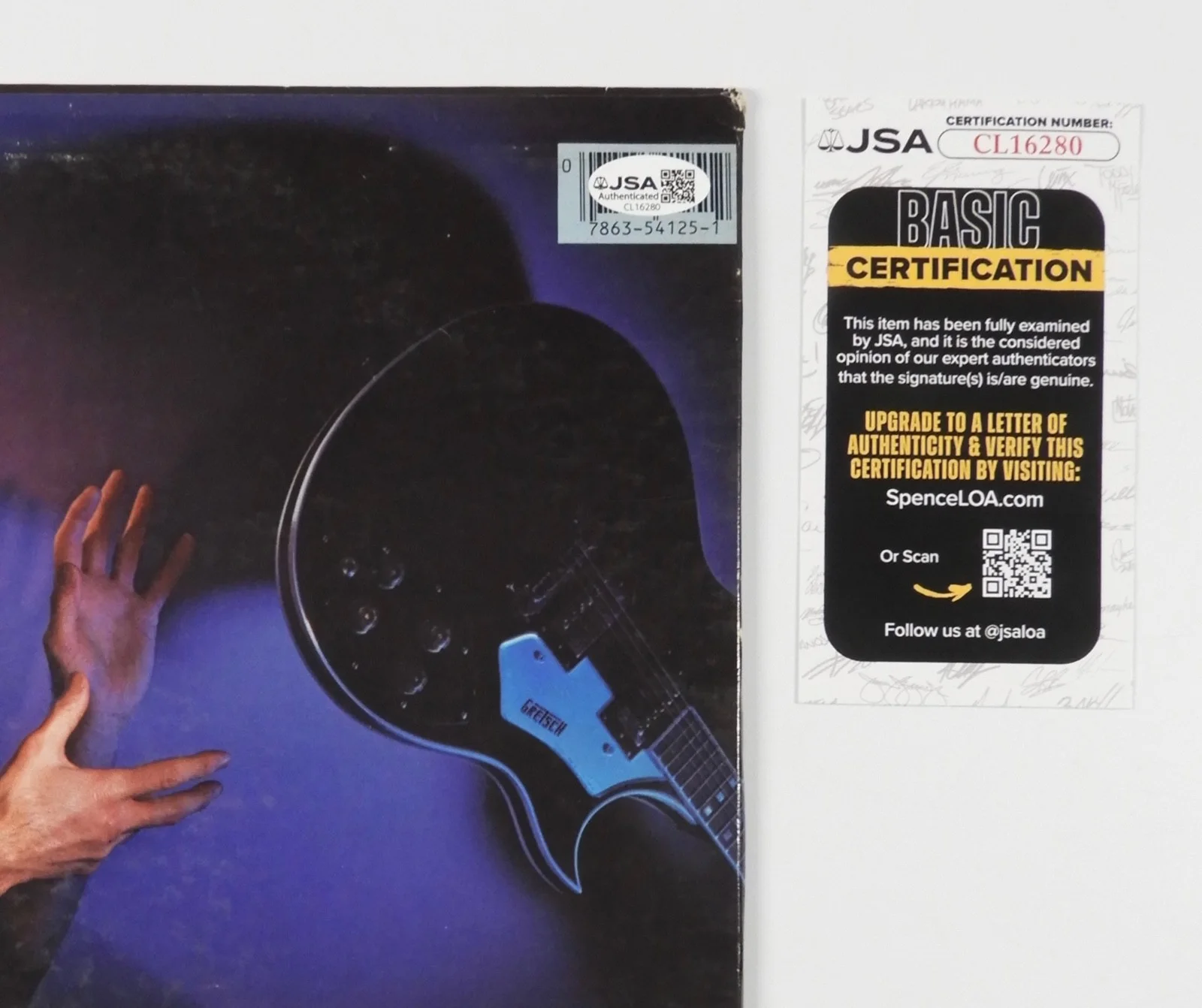 Rick Springfield JSA Signed Autograph Album Record LP Vinyl Succes Hasn't, изображение 3