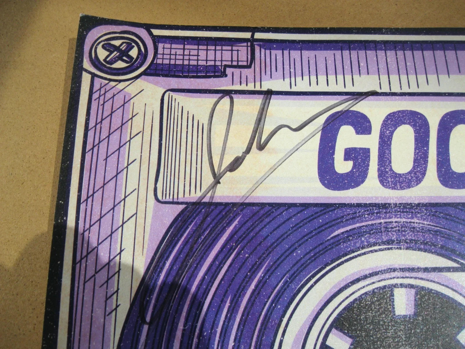 AUTOGRAPHED Goo Goo Dolls Summer Anthem Tour VIP Official Poster Only, изображение 2
