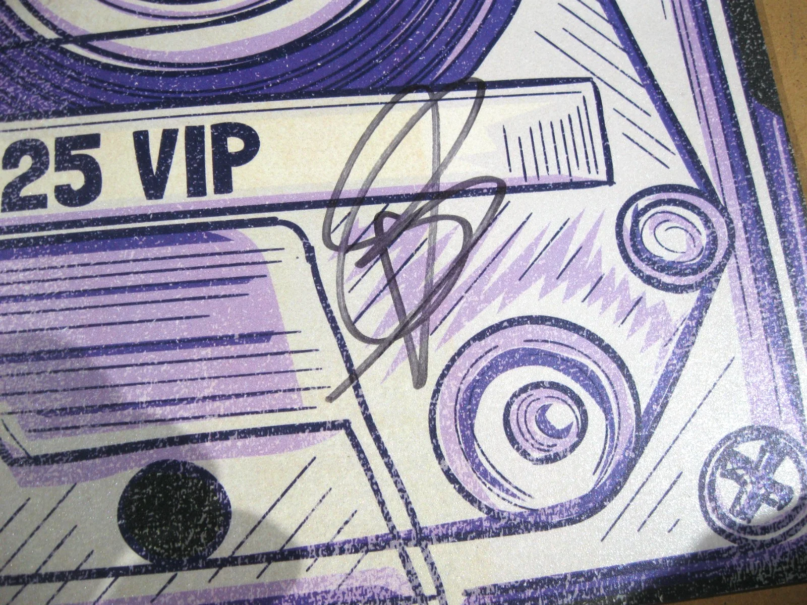 AUTOGRAPHED Goo Goo Dolls Summer Anthem Tour VIP Official Poster Only, изображение 3