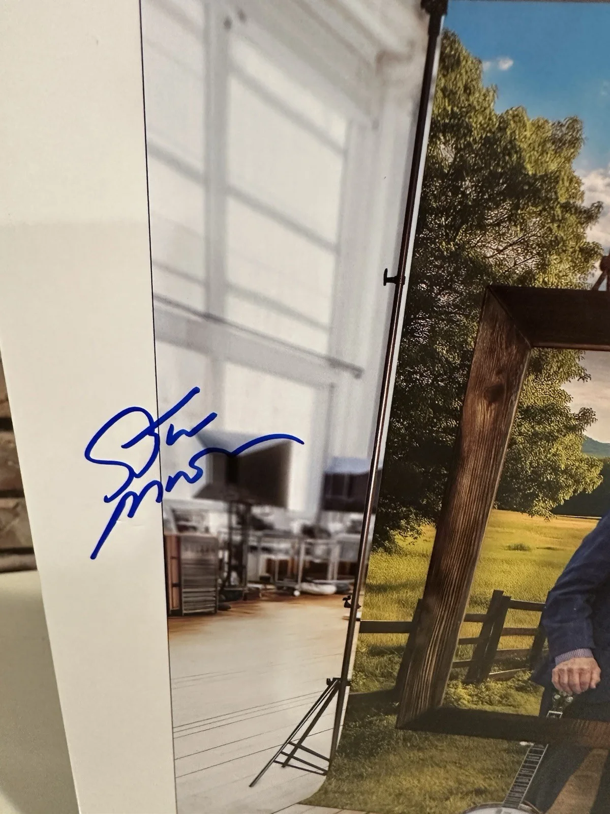 Alison Brown & STEVE MARTIN Autographed Safe, Sensible, And Sane Red Vinyl LP, изображение 4
