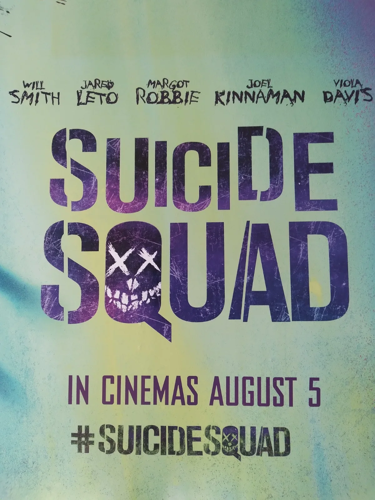 Sucide Squad original movie 2016 poster UK quad, изображение 3