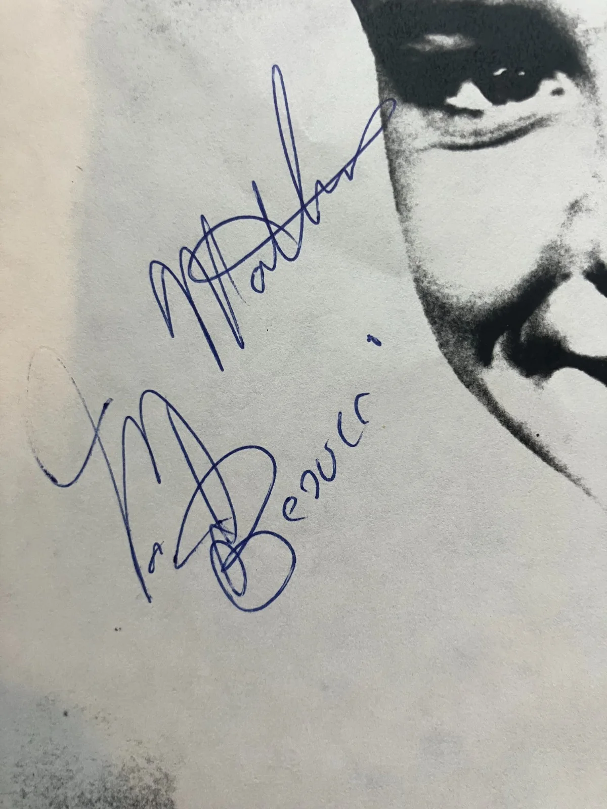 Jerry Mathers — JERRY MATHERS SIGNED B&W 8X10 PAPER PHOTO LEAVE IT TO BEAVER TV JSA LOA, изображение 3