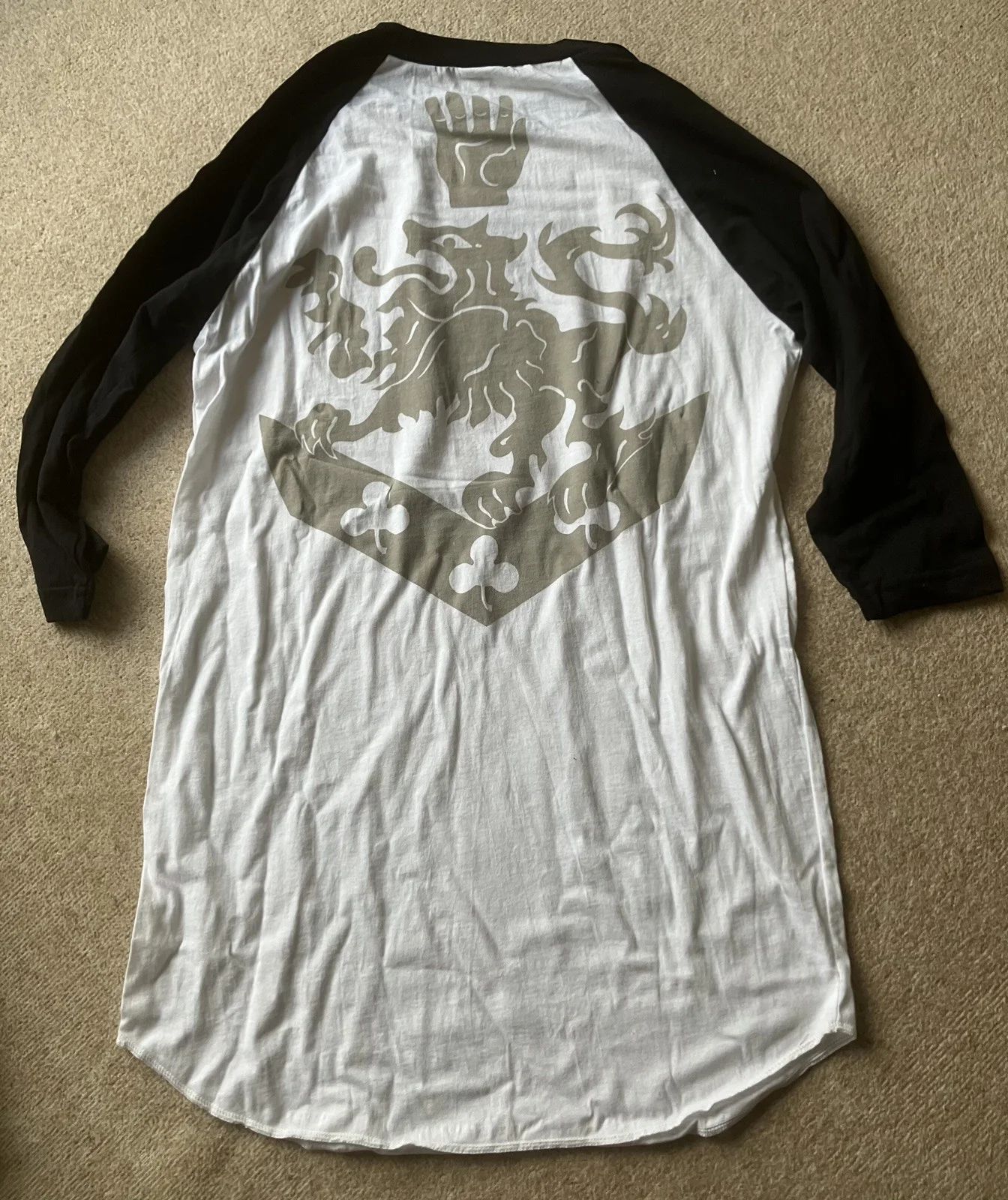 Twilight Saga - Neca Couture - Cullen crest 3/4 sleeve baseball tee tshirt - M, image 4
