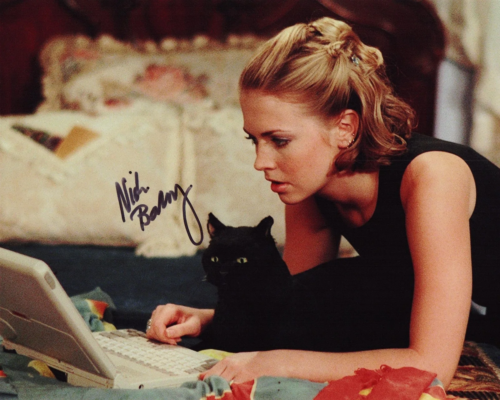Nick Bakay — Nick Bakay signed autographed 8x10 Photo Salem Sabrina the Teenage Witch