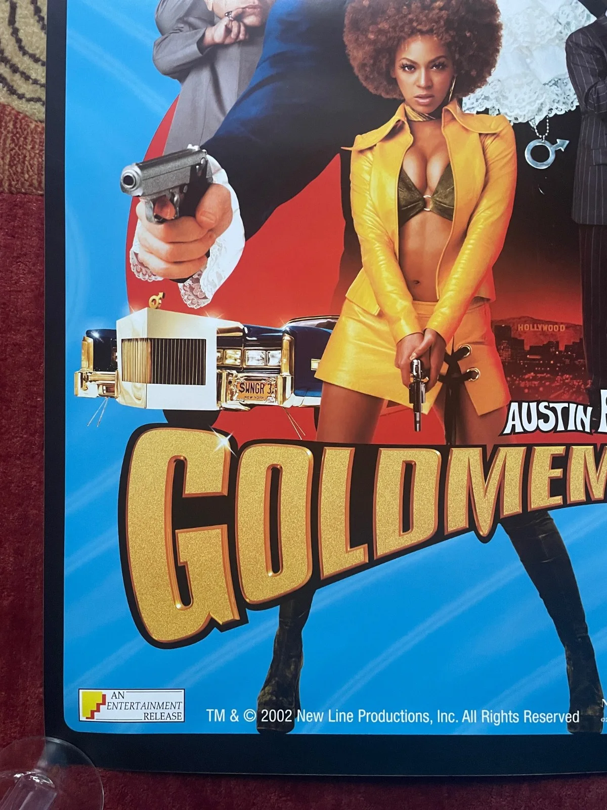 AUSTIN POWERS IN GOLDMEMBER (2002) ORIGINAL UK VIDEO FILM POSTER BEYONCÉ, image 4