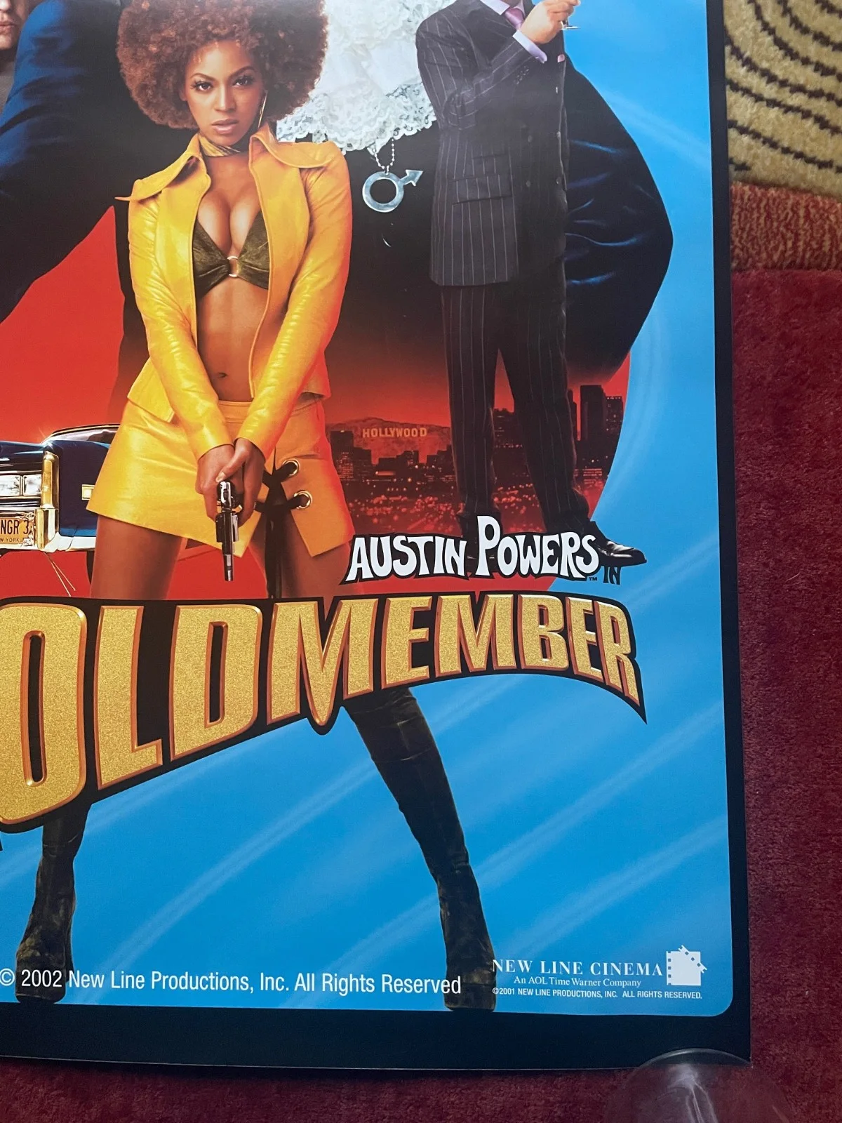 AUSTIN POWERS IN GOLDMEMBER (2002) ORIGINAL UK VIDEO FILM POSTER BEYONCÉ, image 5