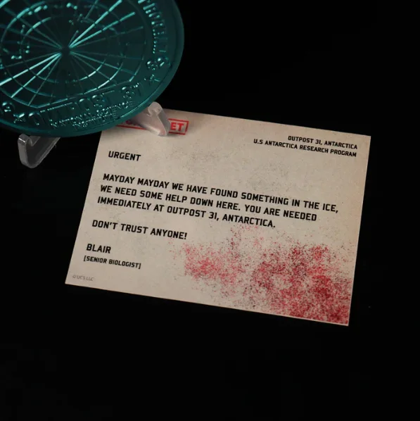 The Thing Limited Edition Embossed Medallion John Carpenter, image 4