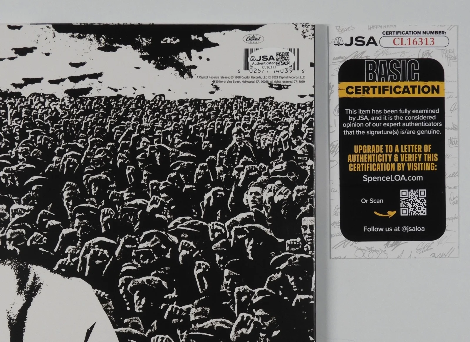 Queensryche JSA Signed Autograph Album Record LP Vinyl Geoff Tate, изображение 3