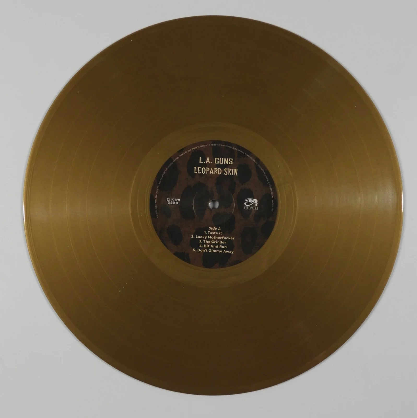 L.A. Guns JSA Signed Autograph Album Record LP Vinyl Leopard Skin, image 4