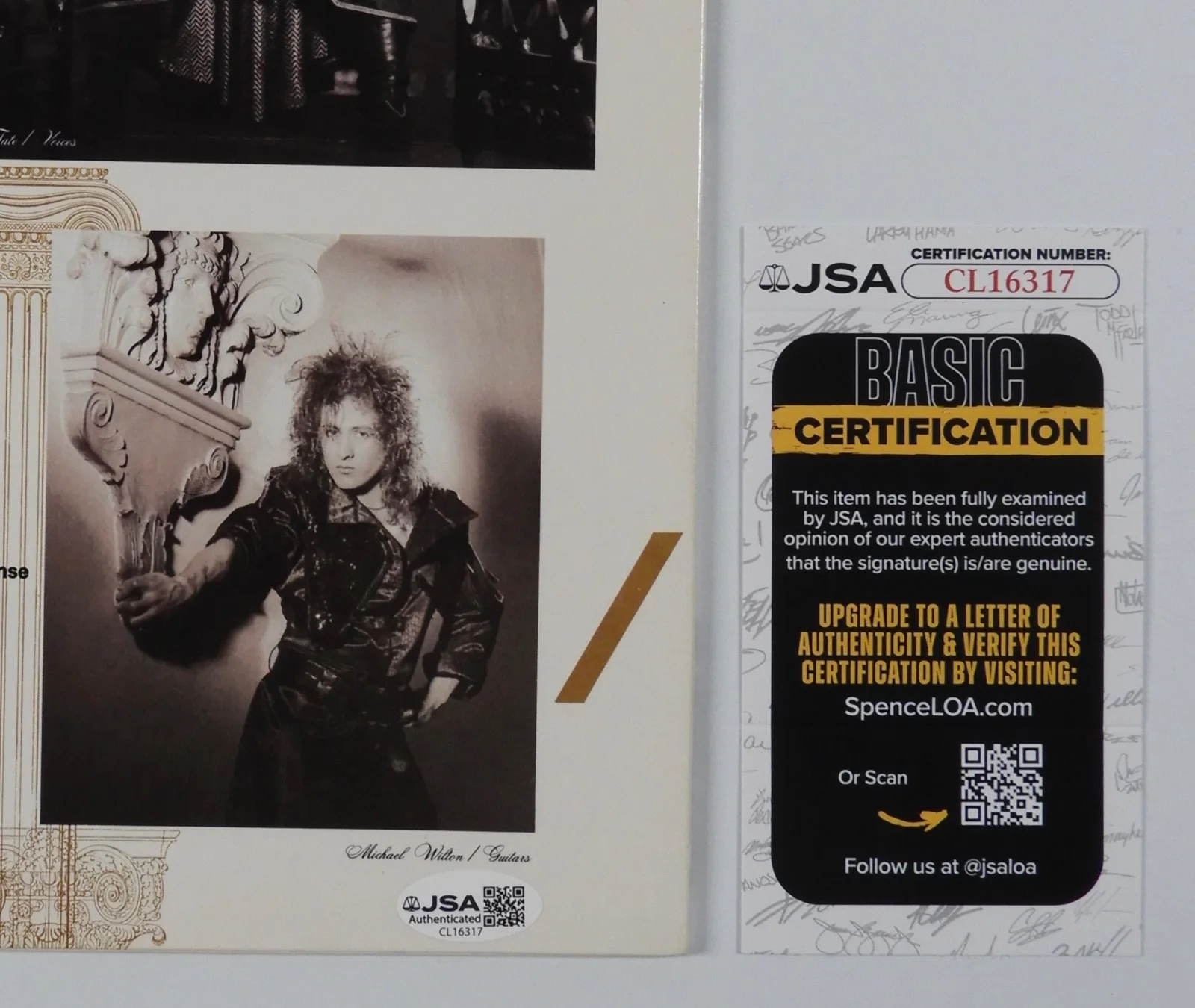Queensryche JSA Signed Autograph Album Record LP Vinyl Geoff Tate, изображение 3
