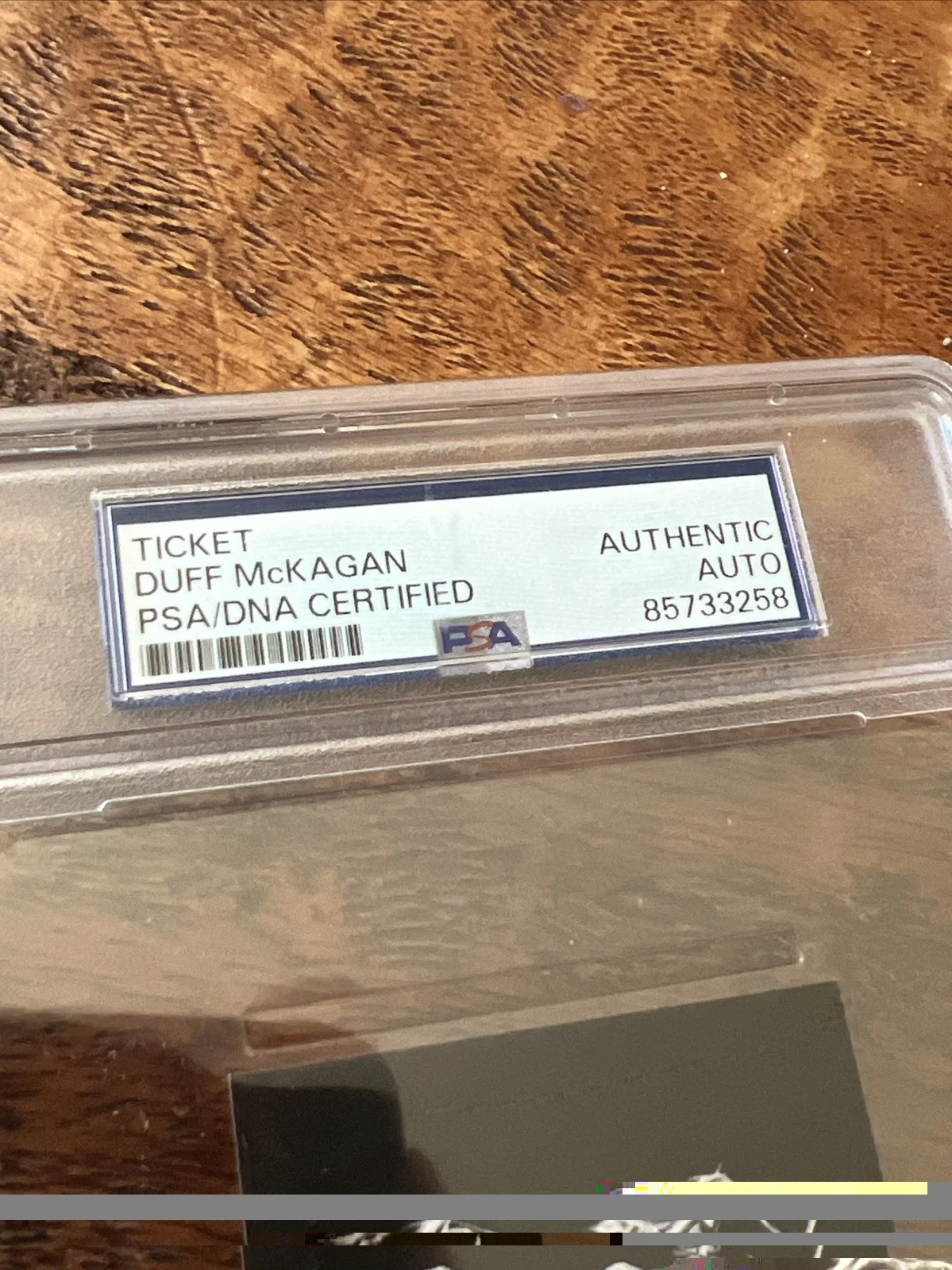 Duff McKagan Signed Lighthouse Tour Ticket Psa Dna Coa Slab Guns N Roses, image 3