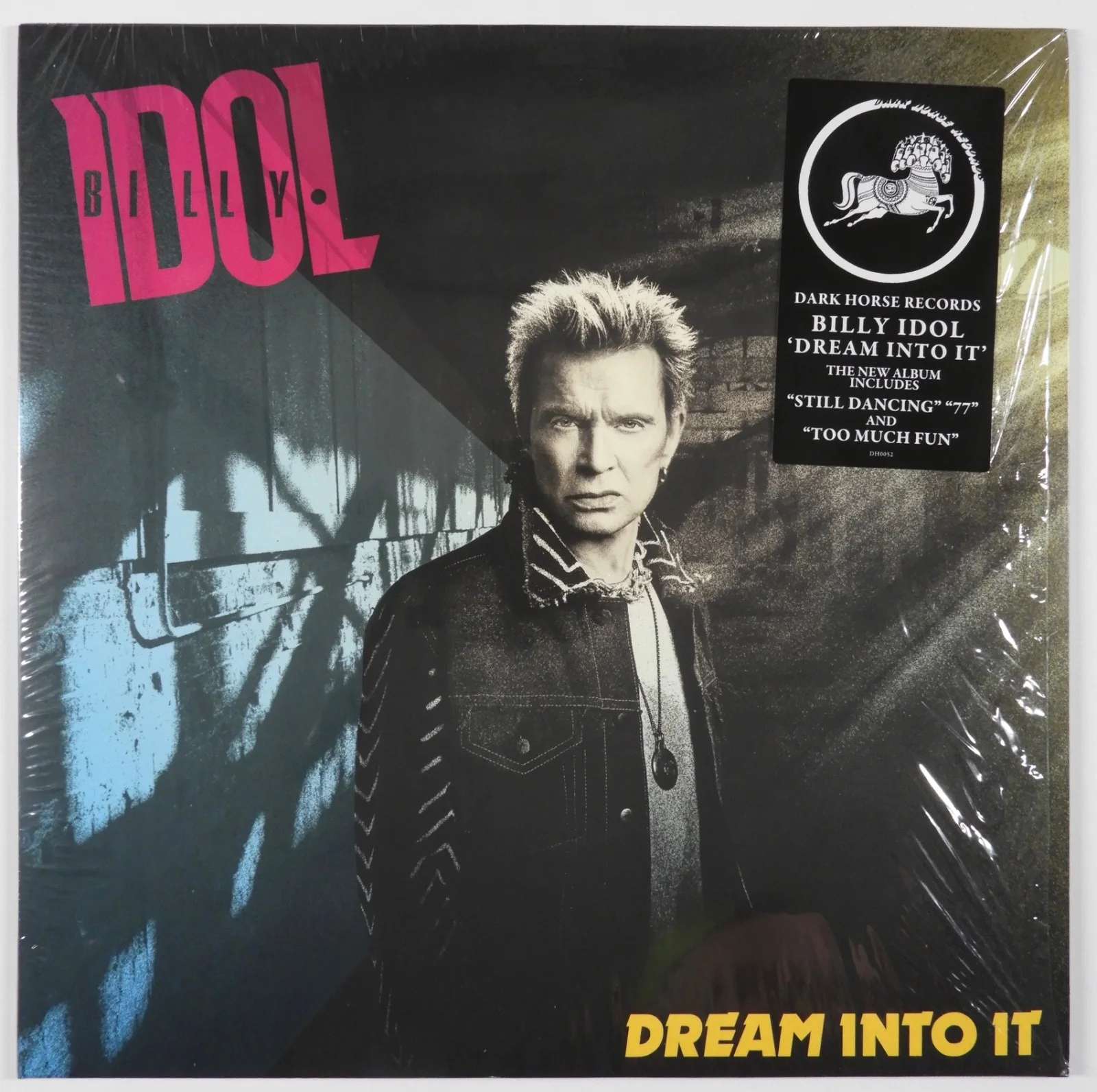 Billy Idol JSA Signed Autograph Album Vinyl Insert Dream Into It, image 3