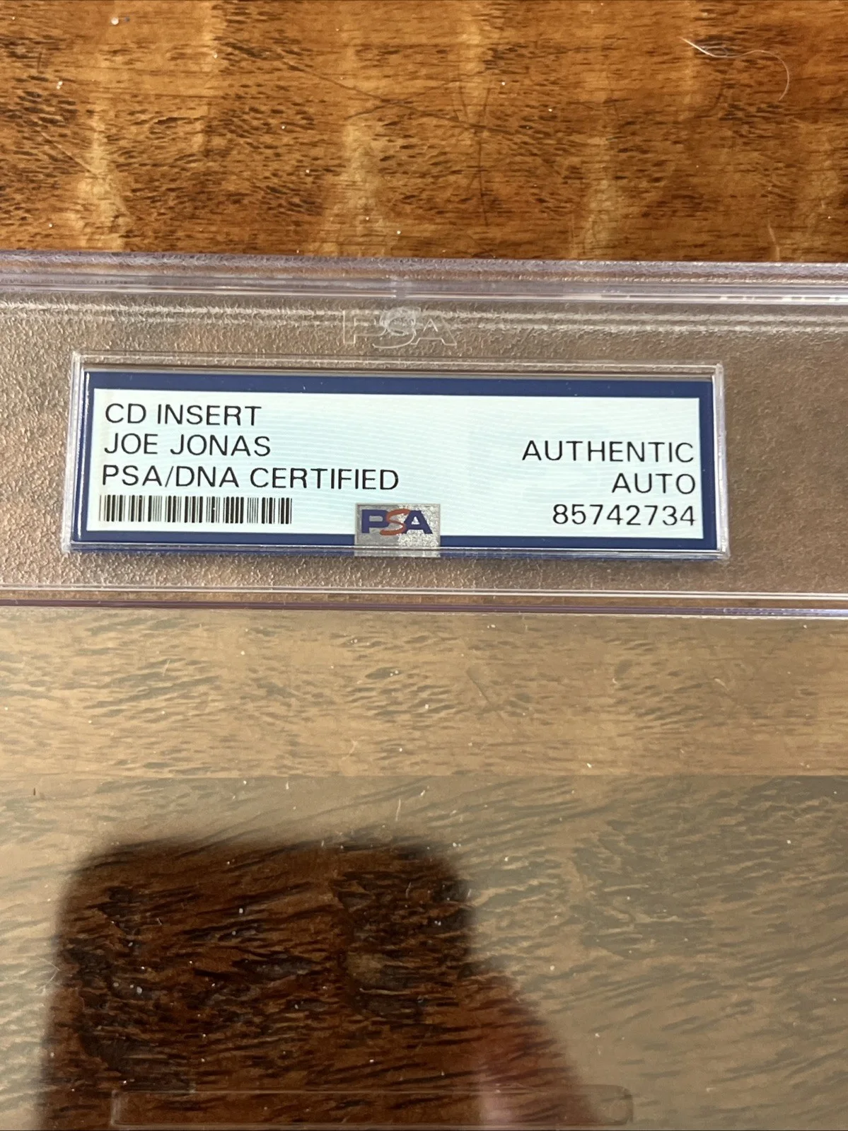 Joe Jonas Signed Music For People Who Believe Cd PSA/DNA Coa Slab Autographed, image 3