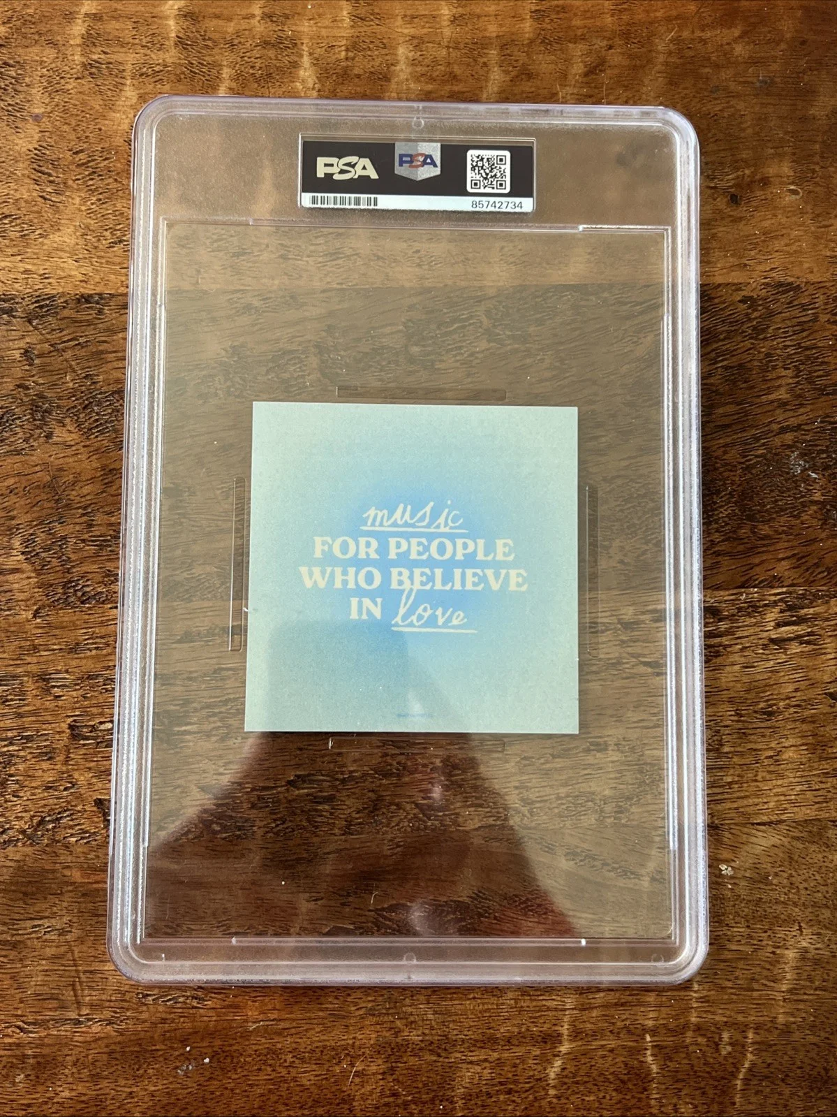 Joe Jonas Signed Music For People Who Believe Cd PSA/DNA Coa Slab Autographed, image 4