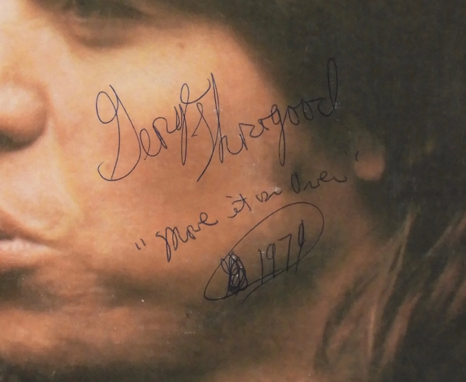 George Thorogood Move It On Over Signed Autograph Record Album JSA Vinyl, image 2