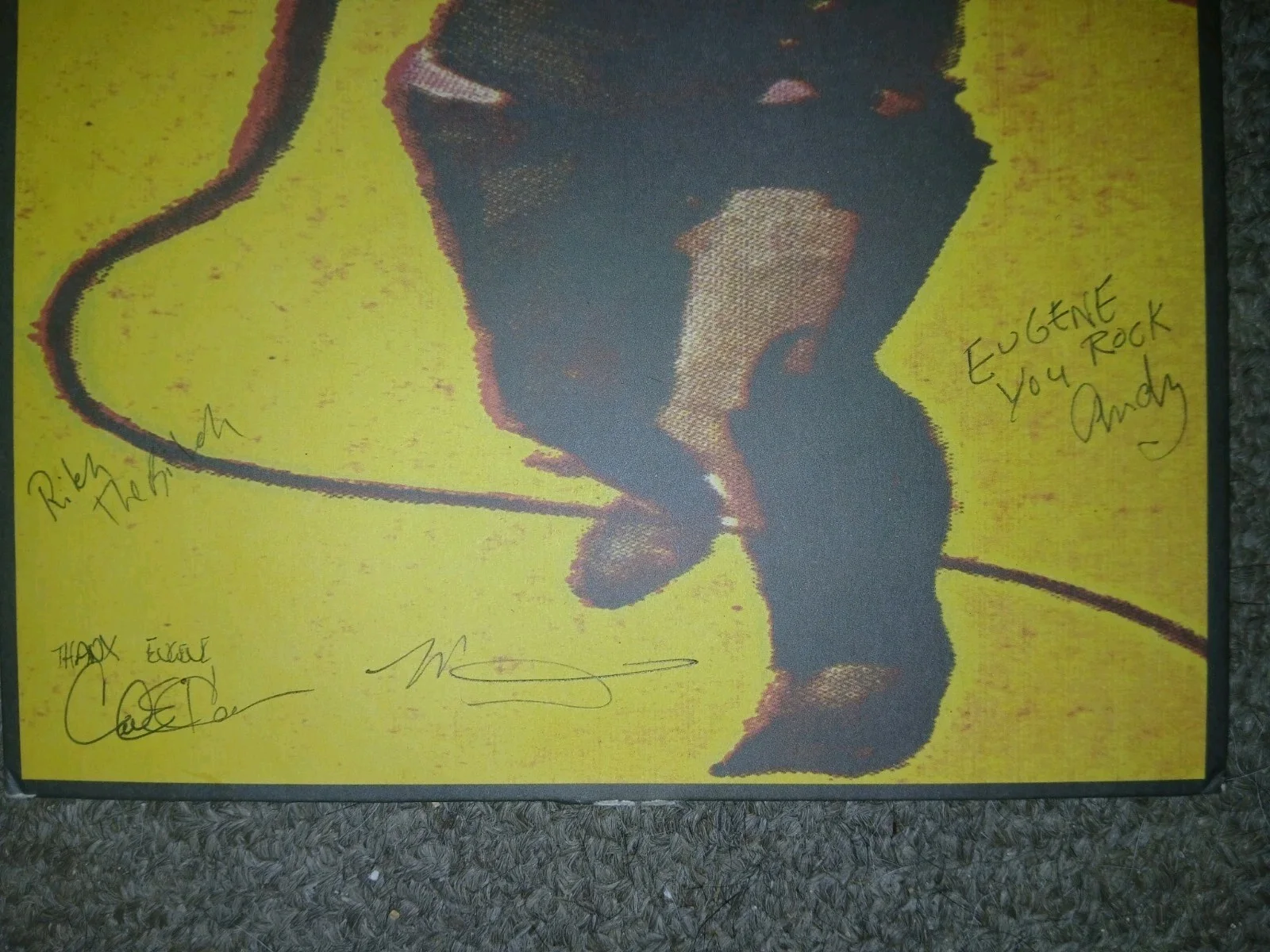 Zen Guerrilla Autograph Record, изображение 2