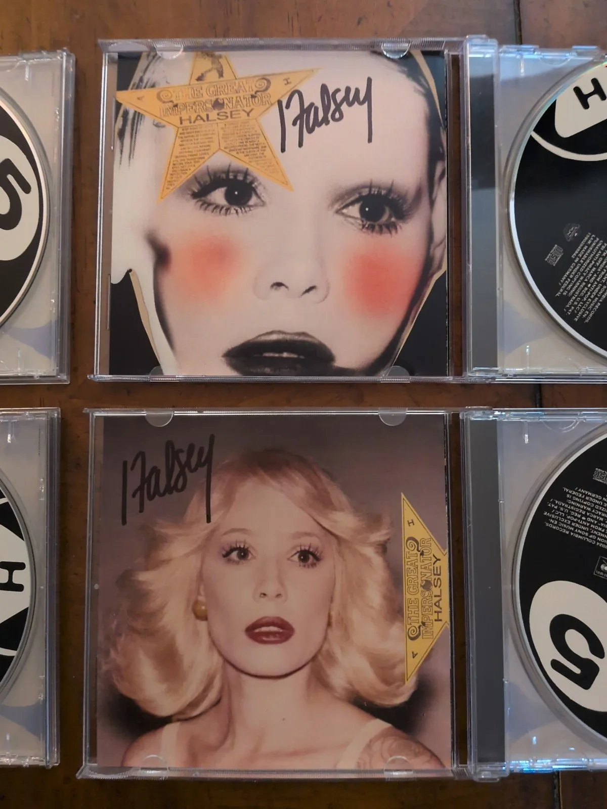 Halsey AUTO SIGNED The Great Impersonator 70s 80s 90s + Original CDs - RARE HTF, изображение 4