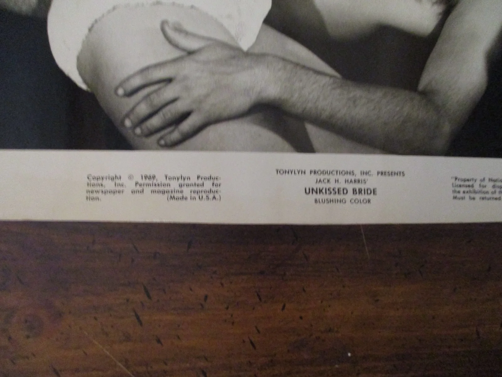 Anne Helm/Tommy Kirk(UNKISSED BRIDE)1969 10 x 8 Glossy Black & White Press Photo, image 2
