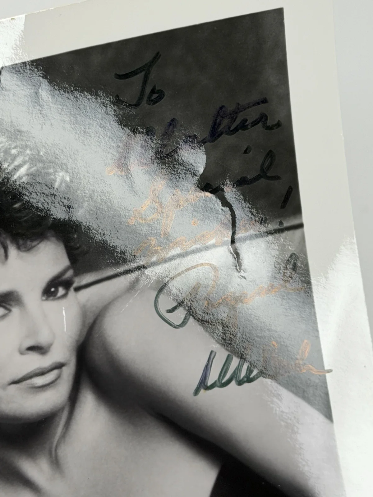 Raquel Welch Signed Photo Autograph Andre Weinfeld Vintage Hollywood Glamour, изображение 5