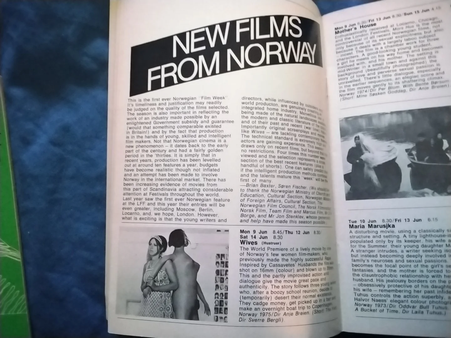 NATIONAL FILM THEATRE ×6 MAGAZINES = 1970s = CAVALCANTI + FRANK BORZAGE +TIX +, изображение 3